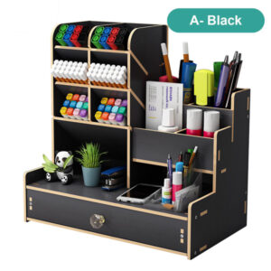 Multifunctional Pen Holder & Desk Organizer – Study Table & Office Accessory