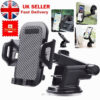 In Car Phone Universal Holder 360 Rotatable Car Mobile Phone Suction Mount